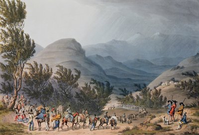Serra de Estrella or De Neve (engraved by C. Turner) by Thomas Staunton St. Clair